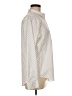 L.L.Bean 100% Cotton Polka Dots Ivory Long Sleeve Button-Down Shirt Size M - photo 4