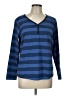 L.L.Bean 100% Cotton Blue Long Sleeve Henley Size L - photo 1