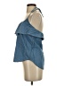 Gap 100% Cotton Blue Sleeveless Blouse Size XS - photo 5