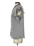 Calvin Klein 100% Polyester Gray Short Sleeve Blouse Size XS (estimated) - photo 5