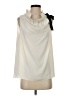 Ann Taylor 100% Polyester Ivory Sleeveless Blouse Size XS - photo 1