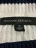 Banana Republic 100% Cotton Stripes Ivory Pullover Sweater Size S - photo 7