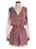 BCBGeneration 100% Polyester Paisley Red Romper Size S - photo 1