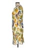 Coldwater Creek 100% Rayon Print Yellow Casual Dress Size M - photo 5