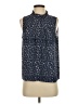 J.Crew 100% Polyester Blue Sleeveless Blouse Size S - photo 1