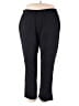 Lands' End 100% Cotton Solid Black Active Pants Size 2X - photo 1