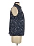 J.Crew 100% Polyester Blue Sleeveless Blouse Size S - photo 4