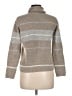 Jeanne Pierre Stripes Gray Turtleneck Sweater Size M - photo 2