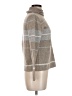 Jeanne Pierre Stripes Gray Turtleneck Sweater Size M - photo 4