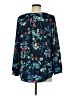 Adrienne Vittadini Teal 3/4 Sleeve Blouse Size M - photo 2