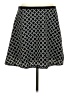 The Limited 100% Polyester Graphic Black Casual Skirt Size 8 - photo 1