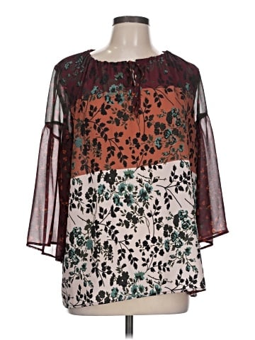 Sisley 3/4 Sleeve Blouse (view 1)