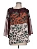 Sisley Brown 3/4 Sleeve Blouse Size L - photo 1
