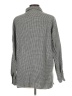 Solutions Houndstooth Gray Long Sleeve Button-Down Shirt Size L - photo 2