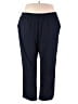 Lands' End 100% Baumwolle Solid Blue Casual Pants Size 3X - photo 1