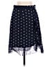 Hutch Polka Dots Blue Casual Skirt Size 4 - photo 1