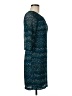 Studio One Tweed Teal Casual Dress Size 6 - photo 4