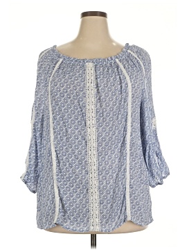 I.N. Studio 3/4 Sleeve Blouse
