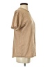 Assorted Brands Solid Tan Short Sleeve T-Shirt Size S - photo 4