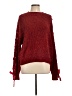 Unbranded 100% Polyester Red Pullover Sweater Size L - photo 1