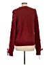 Unbranded 100% Polyester Red Pullover Sweater Size L - photo 2
