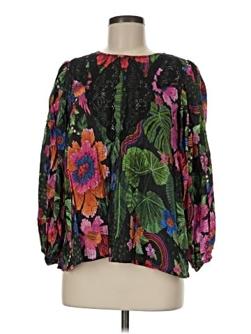 FARM Rio 3/4 Sleeve Blouse (view 1)