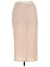 Shein Solid Tan Casual Skirt Size 6 - photo 2
