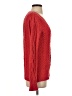 Moda International 100% Cotton Red Pullover Sweater Size S - photo 4