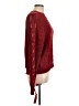 Unbranded 100% Polyester Red Pullover Sweater Size L - photo 4