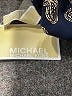 MICHAEL Michael Kors 100% Polyester Blue 3/4 Sleeve Blouse Size XL - photo 8
