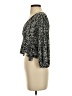 Meraki Black 3/4 Sleeve Blouse Size XS - photo 5