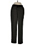 Zac & Rachel 100% Polyester Argyle Black Casual Pants Size L - photo 1