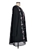 Xhilaration 100% Polyester Floral Black Casual Dress Size L - photo 4