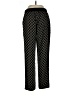 Zac & Rachel 100% Polyester Argyle Black Casual Pants Size L - photo 2