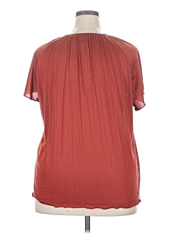 New York Laundry Short Sleeve Blouse (view 2)