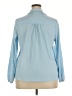 Beacon Blue Long Sleeve Polo Size XXL - photo 2