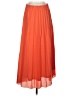 Roolee 100% Polyester Solid Orange Formal Skirt Size S - photo 1