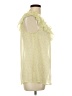 Old Navy Yellow Sleeveless Blouse Size L - photo 4