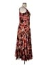 Nine West 100% Polyester Print Brown Cocktail Dress Size 14 - photo 4