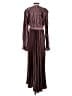 L'IDÉE 100% Polyester Burgundy Cocktail Dress Size XS - photo 2