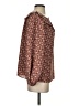 Max Studio 100% Polyester Brown Long Sleeve Blouse Size XS - photo 4
