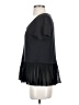 Claudie Pierlot Black Short Sleeve Top Size 4 (1) - photo 5