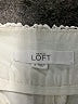 Ann Taylor LOFT 100% Cotton Ivory Shorts Size 4 - photo 3