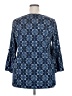 Dana Buchman Blue 3/4 Sleeve Blouse Size XXL - photo 2