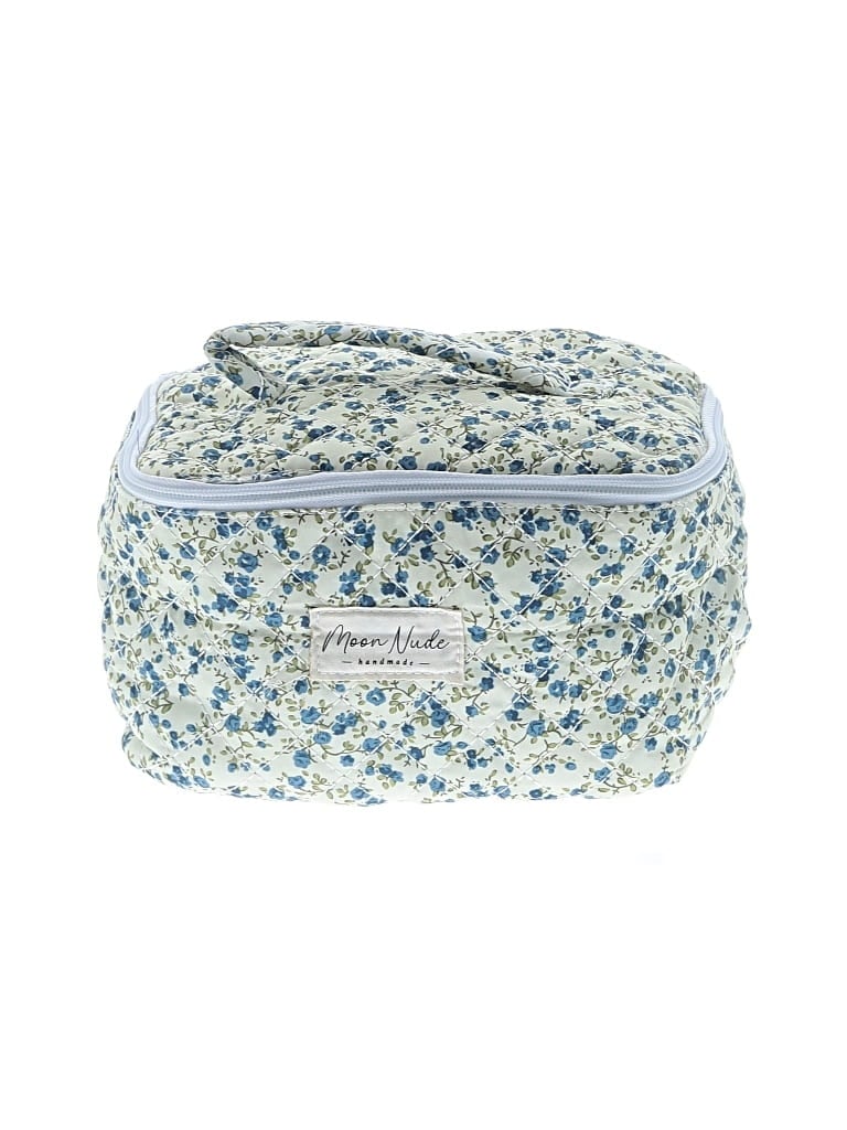 Pre-owned Assorted Brands Makeup Bag In Blue