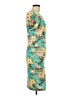Assorted Brands Print Teal Casual Dress Size L - photo 4