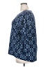 Dana Buchman Blue 3/4 Sleeve Blouse Size XXL - photo 5
