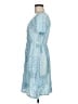 SO 100% Rayon Paisley Blue Casual Dress Size M - photo 5