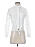 Madewell 100% Cotton White White Tie-Front Shirt Size S - photo 1