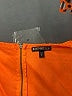 Express 100% Polyester Orange Cocktail Dress Size M - photo 7